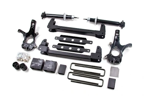 Zone Offroad 07-13 GM C1500 (2WD) 4.5IN SYSTEM - FOX