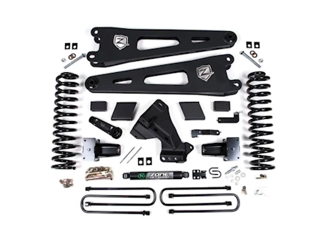 Zone Offroad 20-c f250/f350 4in radius arm suspension lift system- nx2 shocks- dsl Main Image