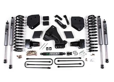 Zone Offroad 2020 f350 dually 4in suspension lift system - no shocks - dsl Main Image