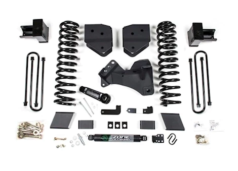 Zone Offroad 2017-19 f250/350 4in suspension system- dsl - 3 leaf main - dual stabilizer Main Image