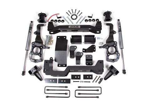 Zone Offroad 2021 FORD F150 6IN FRONT 5IN REAR SUSPENSION LIFT SYSTEM - NO SHOCKS