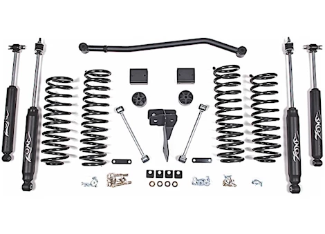 Zone Offroad (kit) 07-C WRANGLER 4DR 4IN SUSPENSION KIT