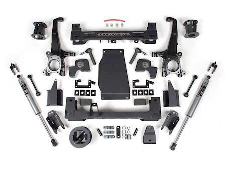 Zone Offroad 2022-2024 TOYOTA TUNDRA 6IN SUSPENSION LIFT KIT - FOX SHOCKS