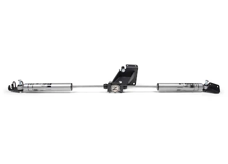 Zone Offroad 14-C RAM 3500 2014-2022 RAM 2500 4WD DUAL STEERING STABILIZER KIT - FOX 2.0 ADV SERIES