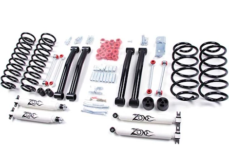 Zone Offroad 03-06 JEEP TJ 4IN BOX KIT (1OF2)