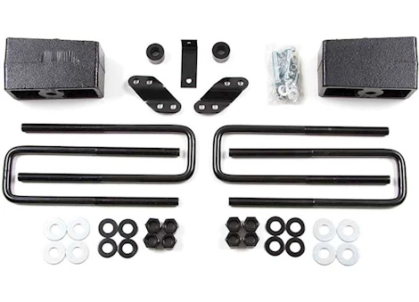 Zone Offroad 03-12 DDGE 2500 5IN BLOCK KIT-3.5IN AXLE