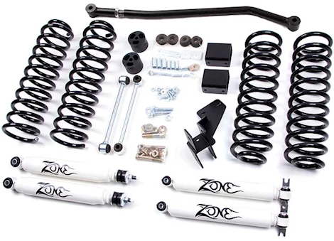 Zone Offroad (kit) 07-C JEEP WRANGLER 2DR 4IN SUSPENSION KIT