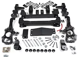 Zone Offroad 2015-20 f150 6" lift system - 4" rear block