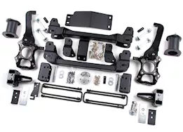 Zone Offroad 2014 ford f150 6in suspension system-4in rear block