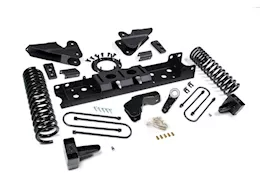 Zone Offroad 19-21 ram 3500 6.5in radius arm brkt - 5 rear block w/o overload - dsl - 6-bolt t-case - fox shocks