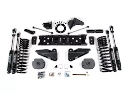 Zone Offroad 2019-2020 ram 2500 4.5" radius arm bracket - diesel - 6-bolt t-case