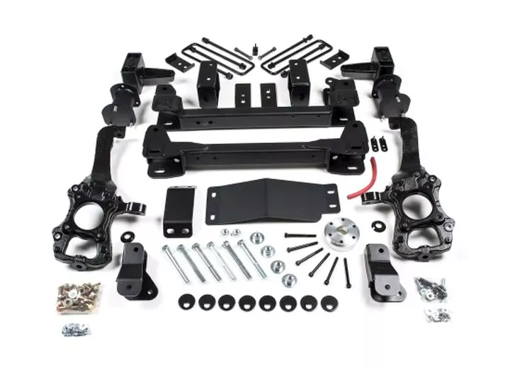 Zone Offroad 2015-20 f150 6" lift system - 4" rear block