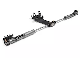 Zone Offroad 08-13 ram 2500 2008-2012 ram 3500 4wd dual steering stabilizer kit - fox 2.0 adv series