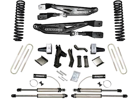 Fabtech 23-C F250/350 4WD DIESEL 6IN FTS-X RADIUS ARM SYS W/COILS & 2.25 FRONT & REAR DIRT LOGIC RESI SHOCKS